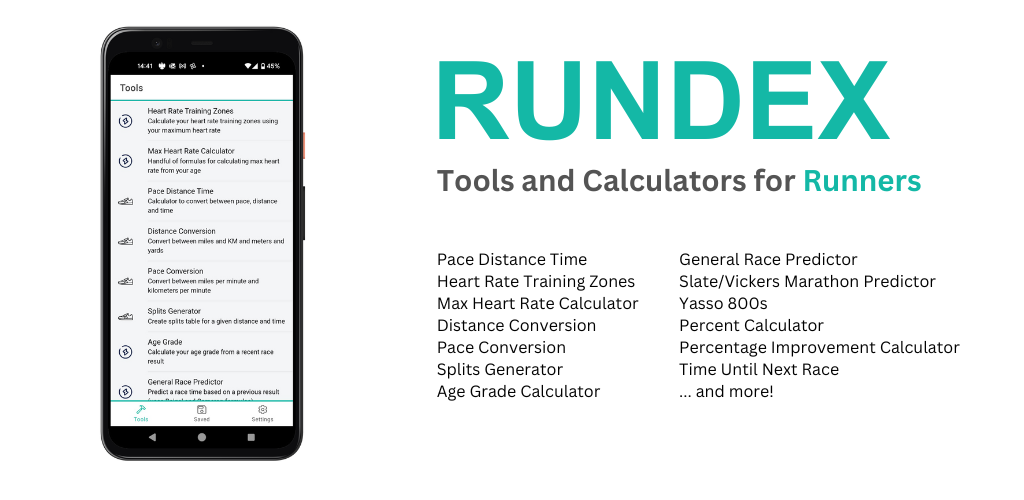 Rundex running app